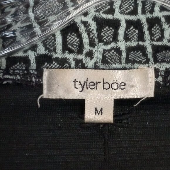 Tyler Boe Kim Cowl Crocodile Print Shift Dress - Picture 3 of 9